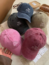 Cherry Distressed Baseball Cap NS118