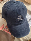 Cherry Distressed Baseball Cap NS118