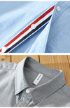 Button-Up Long-Sleeve Shirt Striped NS888