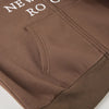 K-Fashion Fur Varsity Graphic Zip-Up Hoodie NS2298