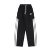 Baggy Striped Track Sweatpants NS381