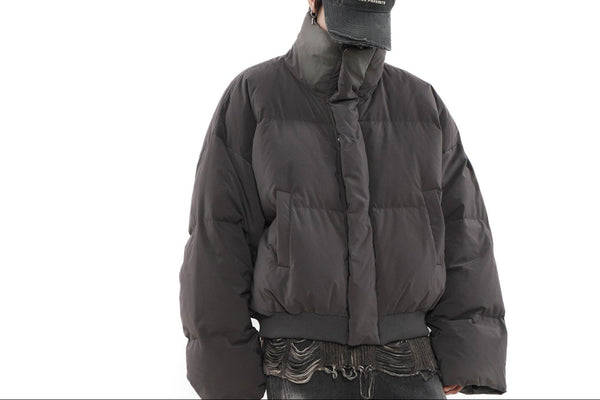 Oversized Puffer Crop Down Jacket NS999