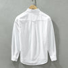 Button-Up Long-Sleeve Shirt Striped NS888