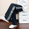 Corduroy Striped Design Sweatpants NS7434