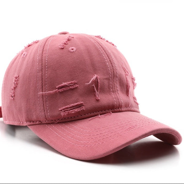 YQ4 Distressed Baseball Cap NS112