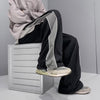 Retro Loose Straight Striped Sweatpants NS827