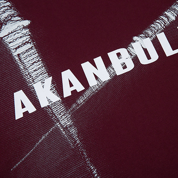 "AKANBULL" Streak Graphic Tee NS779