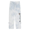 Butterfly Graphic Gradient Wide-Fit Sweatpants NS297