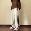 Corduroy Striped Wide-Leg Sweatpants NS540