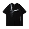 "AKANBULL" Streak Graphic Tee NS779