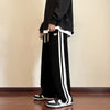 Corduroy Striped Wide-Leg Sweatpants NS540