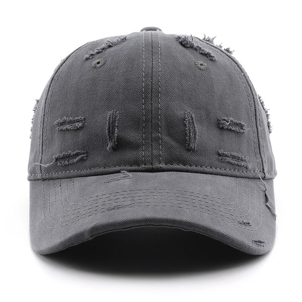 YQ4 Distressed Baseball Cap NS112