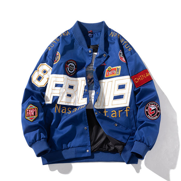 Vintage Racing Jacket Emboridery NS555