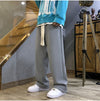 Loose Casual Cool Straight Drawstring Pants NS734