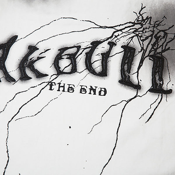 "THE END" Dark Washed Graphic Tee NS397