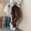 Wide Leg Corduroy Loose Pants NS361