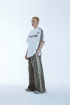 Double-Striped Retro Sweatpants NS194
