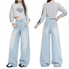 High-Rise Wide-Leg Baggy Jeans NS2293
