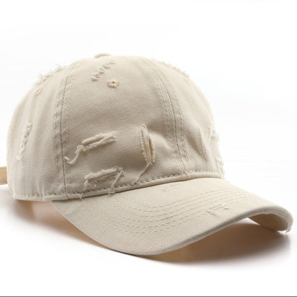 YQ4 Distressed Baseball Cap NS112