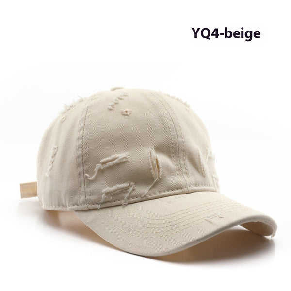 YQ4 Distressed Baseball Cap NS112