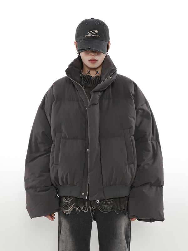 Oversized Puffer Crop Down Jacket NS999