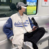 Varsity Baseball Graphic Bomber Jacket NS729