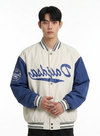 Varsity Baseball Graphic Bomber Jacket NS729