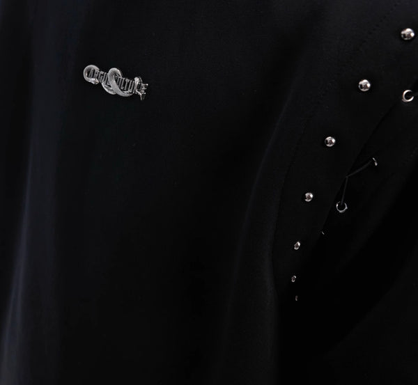 Vest Lace-up Short Sleeve Tee NS932