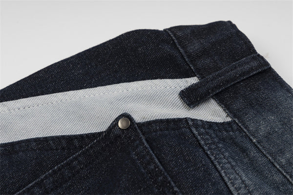 Racing Striped Retro Jeans NS821