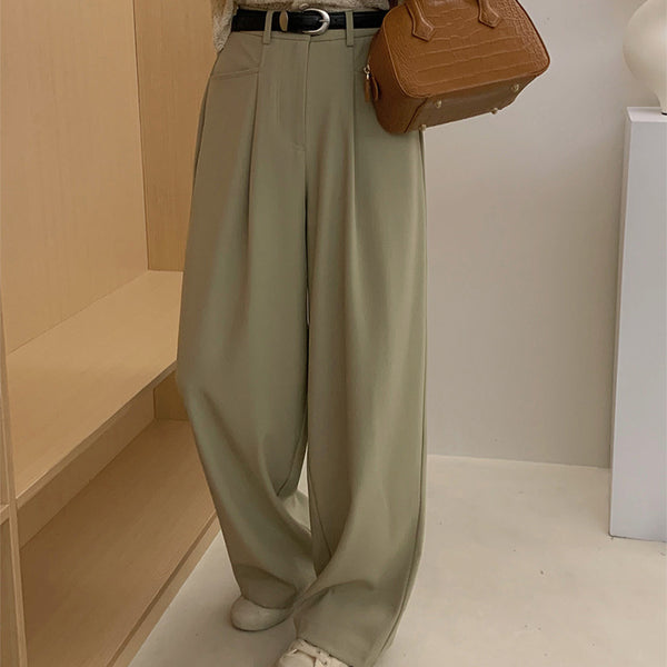Casual High-Rise Dress Pants NS444