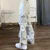 Straight Lightweight Hip Cargo Pants NS295