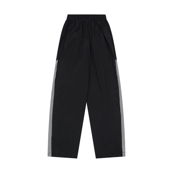 Baggy Striped Track Sweatpants NS381