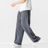 Thin Summer Loose Bamboo Straight Pants NS118