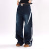 Racing Striped Retro Jeans NS821