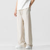 Thin Summer Loose Bamboo Straight Pants NS118