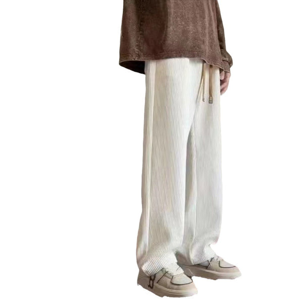 Loose Straight Casual Light String Pants NS465