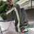 Light Corduroy Casual Straight Striped Sweatpants NS884