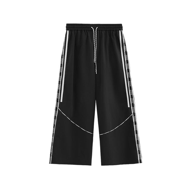 Double-Striped Retro Sweatpants NS194