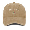 "MILANO" Graphic Washed Cap NS816