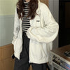 "Winter 1993" Lettering Zip-up Hoodie NS573