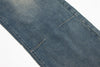Denim Washed Wide-Leg Jeans NS916
