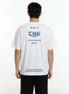 CHN Back Graphic Oversized Street Tee NS612