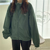 "Winter 1993" Lettering Zip-up Hoodie NS573
