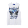 Butterfly Graphic Oversized Tank Top NS609