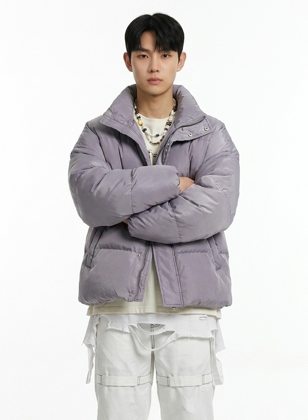 Boxy Oversized Puffer Padded Jacket NS812