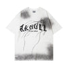 "THE END" Dark Washed Graphic Tee NS397