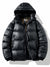 Black Gloss Down Duck Winter Jacket/Parka NS423