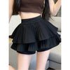 Layered Low-Rise Mini Skirt NS981