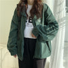 "Winter 1993" Lettering Zip-up Hoodie NS573
