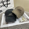 "EPOWER" Washed Distressed Denim Baseball Cap NS217